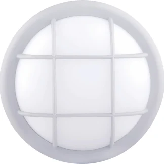 LED Rundleuchte 14 W grau, Ø 20 cm, IP 54