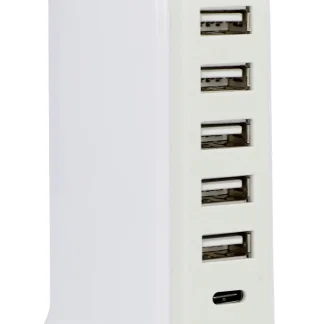 Universal-USB-Ladestation 5 x USB A, 1 x USB C