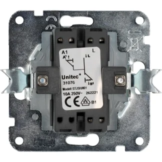 Unitec Jalousientaster LeMans ultraweiß Schaltereinsatz