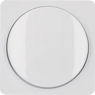Unitec Dimmerabdeckung LeMans ultraweiß Drehdimmer