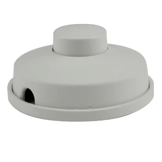 Fuß-Tretschalter 1pol 1A 250V 1A weiß