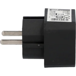 Euro-Adapter 2-fach schwarz