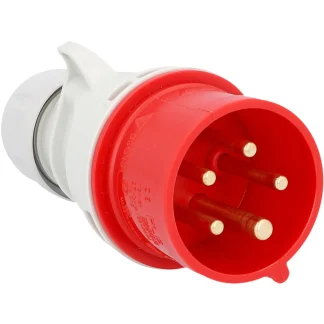 PCE CEE-Stecker 5-polig 16A rot
