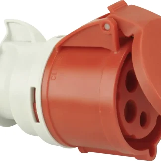 PCE CEE-Kupplungs-Steckdose 32A rot
