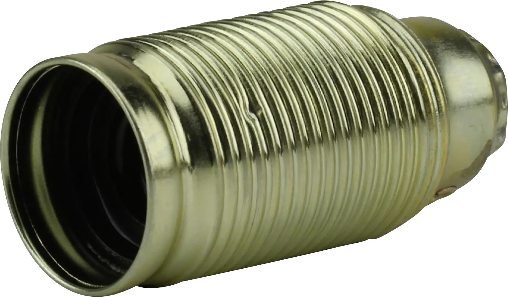 Lampen-Fassung Außengewindemantel E 14, messing