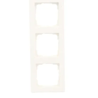 Gira Abdeckrahmen 3-fach E2, reinweiß matt, 021322