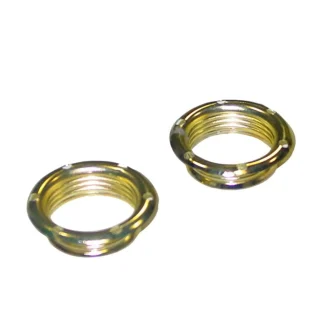 Schraubring E14 2x messing