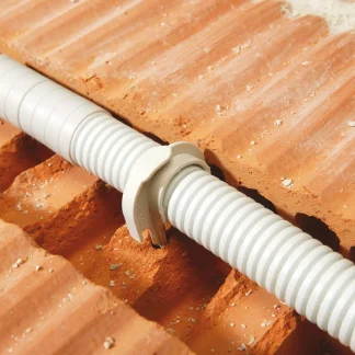Flexrohr EN 20, 25m, PVC, 320 N, grau