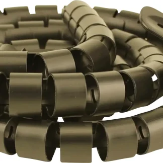 Spiralschlauch mit Werkzeug 28mm 1,5m schwarz