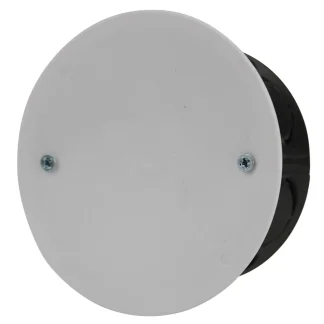 UP-Abzweigdose mit Deckel 40mm schwarz/ weiß