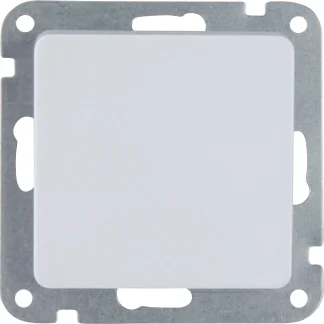 Unitec Kreuzschalter Genua ultraweiß