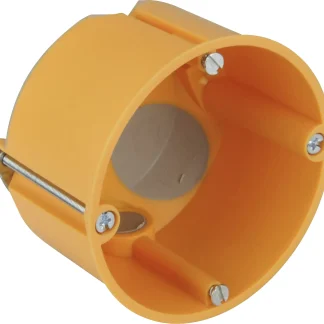 Hohlwand-Schalterdose 47 mm orange