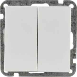 Unitec Serienschalter mit Wippe ultraweiß, Serie Melbourne