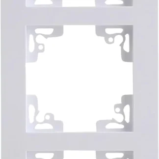 Unitec Abdeckrahmen 3-fach Melbourne S702 ultraweiß