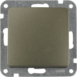 Unitec Kreuzschalter Monaco mit Wippe platin