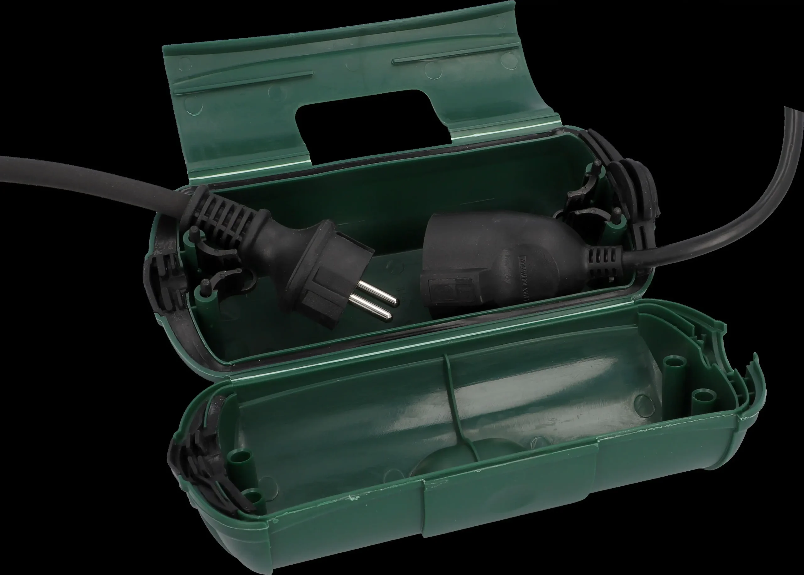 Steckerbox Safe-Box groß IP44 grün