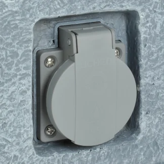 Steckdosen-Verteiler Granit 4 Steckdosen, 1,5 m Zuleitung