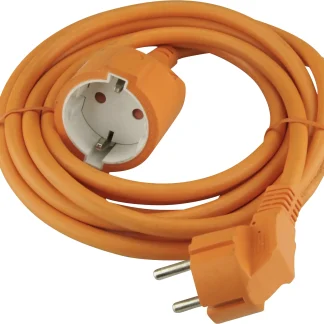 Unitec Verlängerungskabel Innen 3 Meter H05VV-F3G1,5 , orange