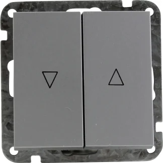 Unitec Jalousientaster Melbourne, silber