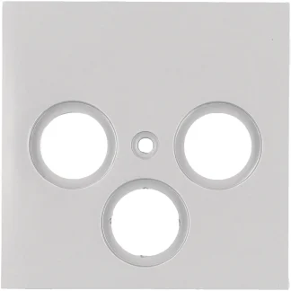 Unitec Abdeckung SAT-Antennendose Melbourne, silber