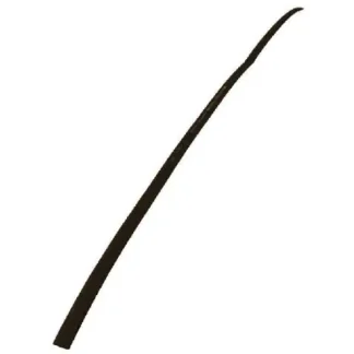 Schrumpfschlauch 12 - 4 mm Schrumpfrate 2:1, schwarz, 100 cm