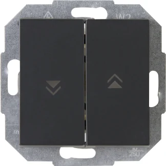 Kopp Jalousieschalter Athenis, anthrazit, 588515082