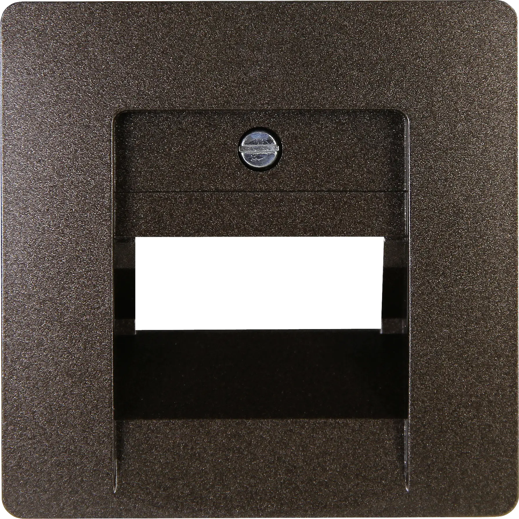 Kopp UAE-Abdeckung Paris palisander, Schrägauslass, 1-2 Anschlüsse, 326126188