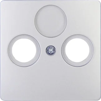 Kopp Antennen-Abdeckung Paris silber, TV/RF, 334920184