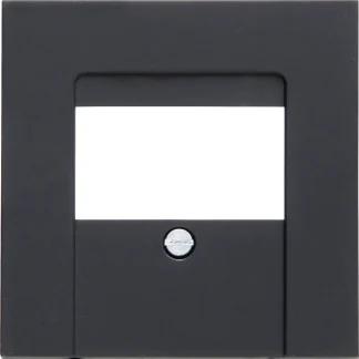 Kopp TAE-Abdeckung für 1-3 Anschlüsse ATHENIS anthrazit, 373115185