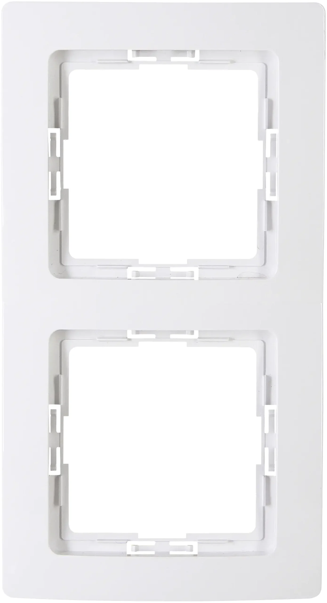 Kopp Abdeckrahmen 2-fach Paris arktisweiß, 308502066