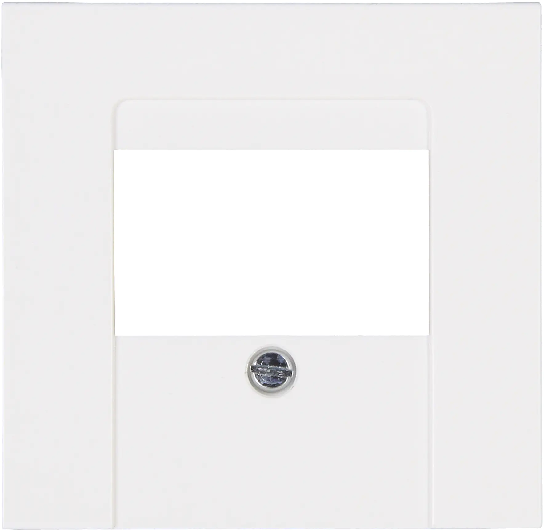 Kopp TAE-Abdeckung für 1-3 Anschlüsse Athenis, reinweiß, 373129186