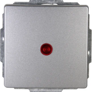 Kopp Kontrollschalter beleuchtet Venedig, platin, 601697083
