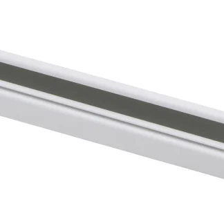 Kopp Minikabelkanal mit Klappdeckel 2 m, 10 x 10 mm,weiß