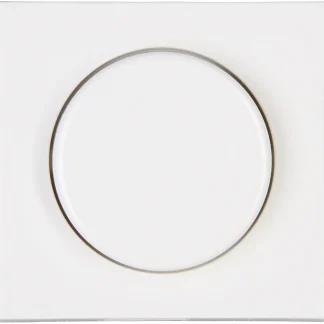 Kopp Abdeckung für Druck- Wechseldimmer Athenis, reinweiß, 490629185