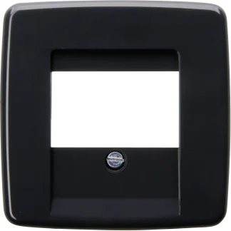 Kopp TAE-Abdeckung Rivo anthrazit, 1-3 Anschlüsse, 339715181