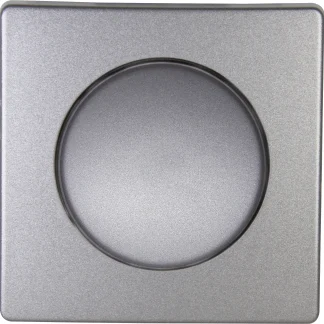 Kopp Abdeckung VENEDIG für Druck- Wechseldimmer, platin, 493343187