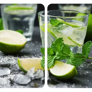 Wenko Herdabdeckplatte universal 2er Set Mojito