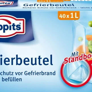 Toppits Gefrierbeutel 1 L, 30 Stück