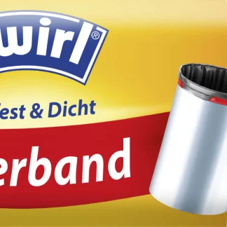 Swirl® Fixierband-Müllbeutel 20 L Reißfest & Dicht