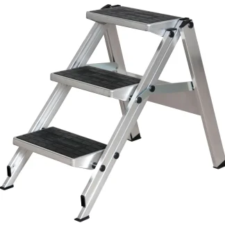 Krause Aluminium-Klapptreppe STABILO ohne Bügel 2,65 m