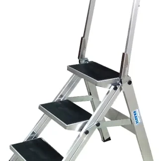 Krause Aluminium-Klapptreppe STABILO mit Bügel 2,70 m