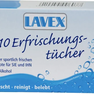 Lavex Erfrischungstücher klein 10 Stück