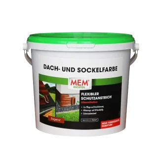MEM Dach- und Sockelfarbe 5 kg ziegelrot