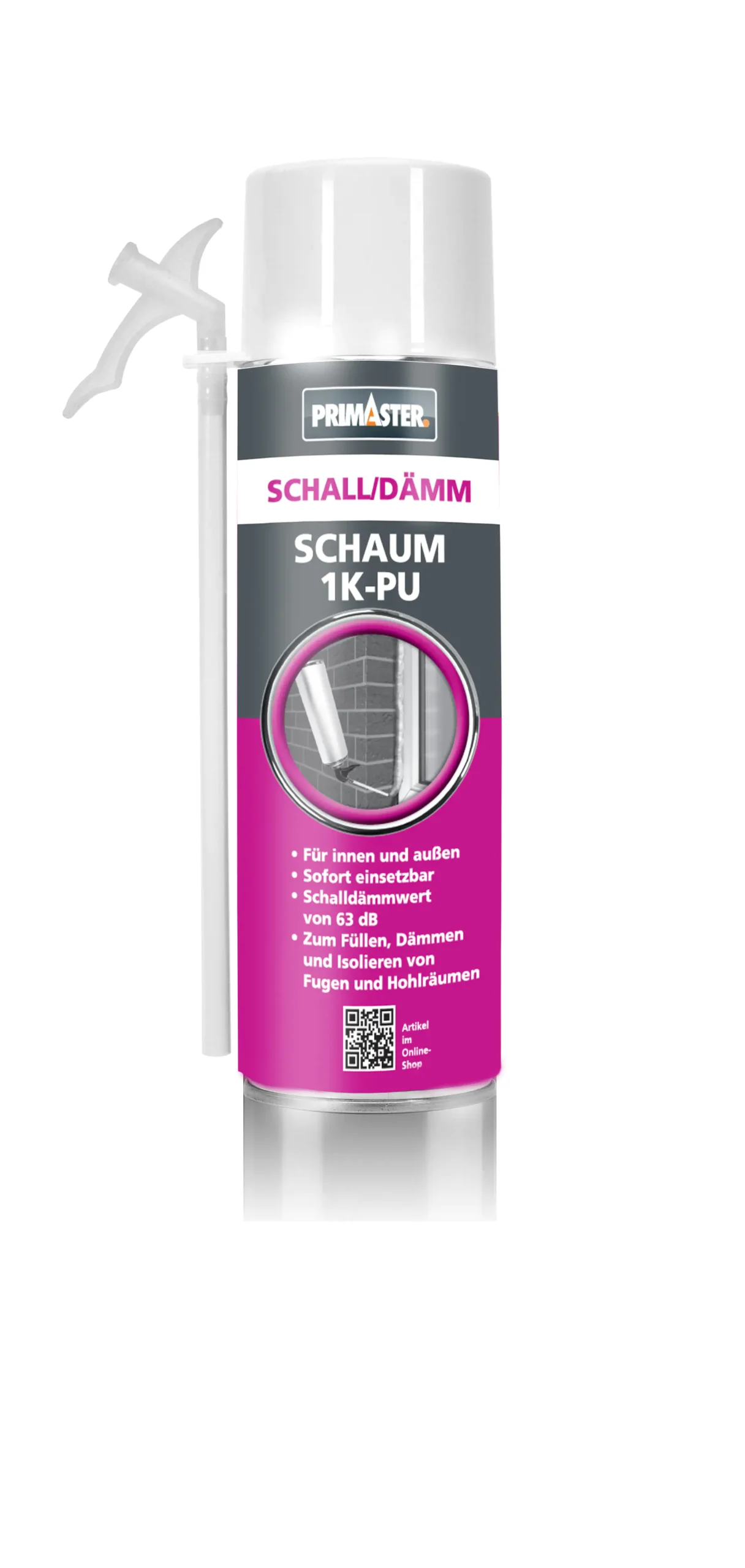 Primaster PU-Schall- und Dämmschaum 1K B2 500 ml
