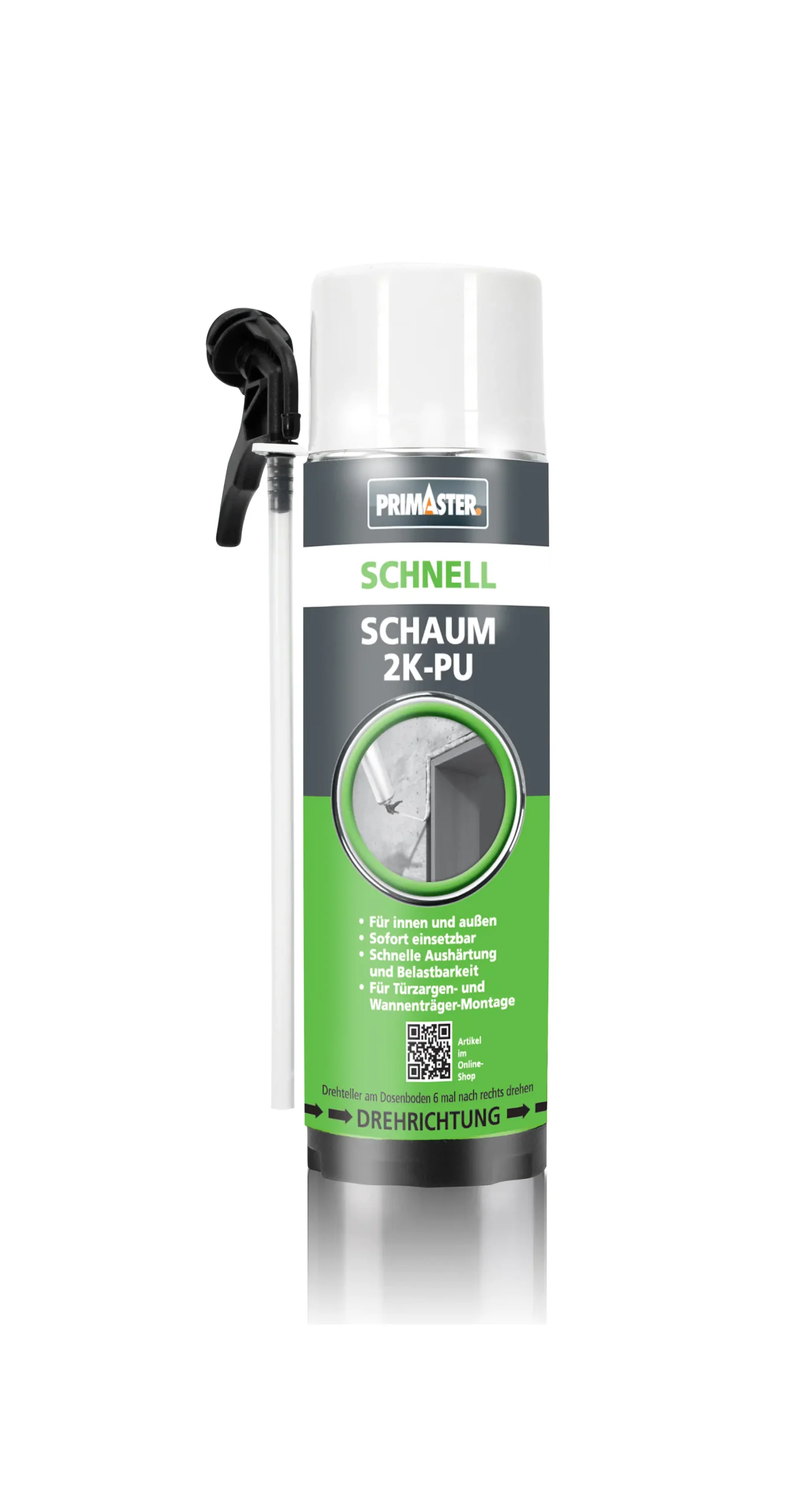 Primaster PU-Schnellmontageschaum 2K B2 400 ml