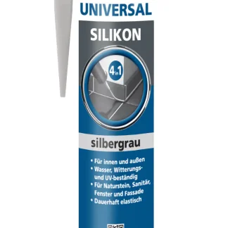 Primaster Universal Silikon 4 in1 silbergrau 300 ml