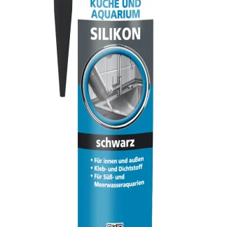 Primaster Silikon Küche & Aquarium schwarz 300 ml