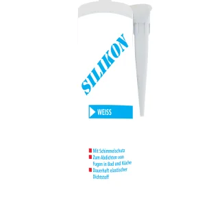 Silikon weiß 280 ml