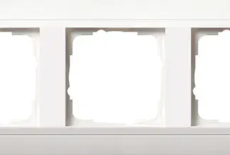 Gira Abdeckrahmen 3-fach Event, reinweiß matt, 0213327