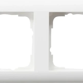 Gira Abdeckrahmen 2-fach Standard 55, reinweiß matt, 021204